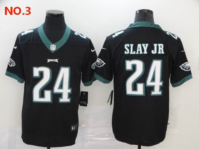 Men's Philadelphia Eagles #24 Darius Slay Jr Jersey NO.3;